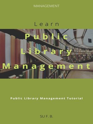 cover image of Learn Public Library Management